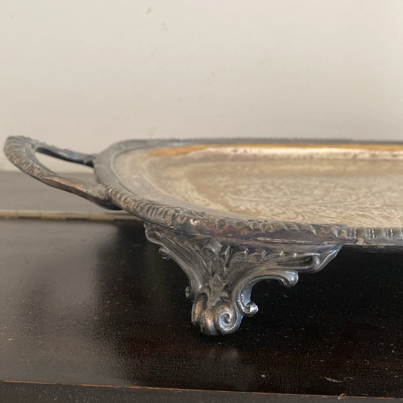 FB Rogers #7736 Footed Rectangle Tray - Picture 4 of 5